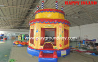 중국 생일 케이크 옥외 팽창식 도약자, 아이 RQL-00506를 위한 되튐 집 Inflatables 성곽 대리점 